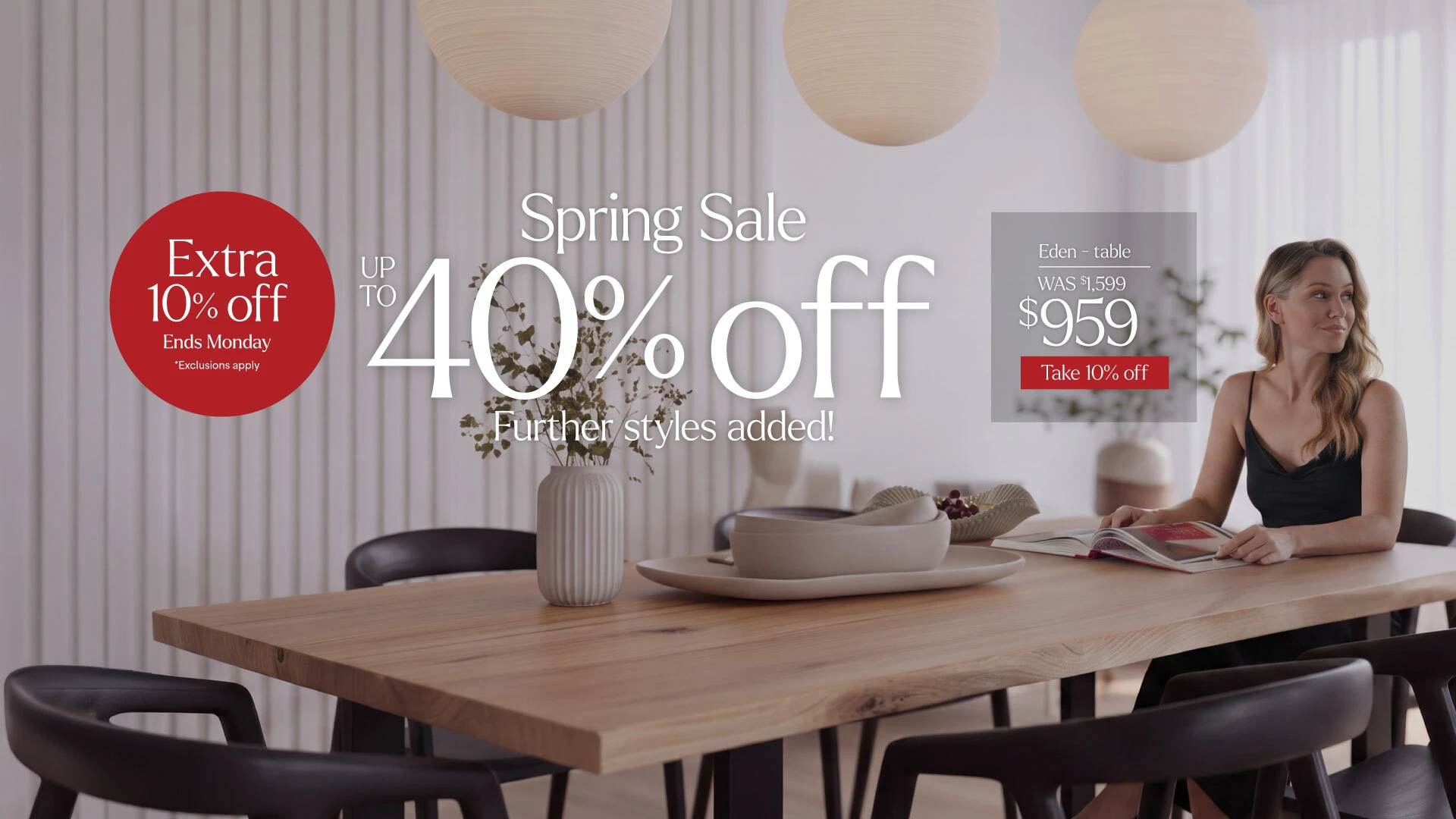 Focus on Furniture — homepage hero slide 2