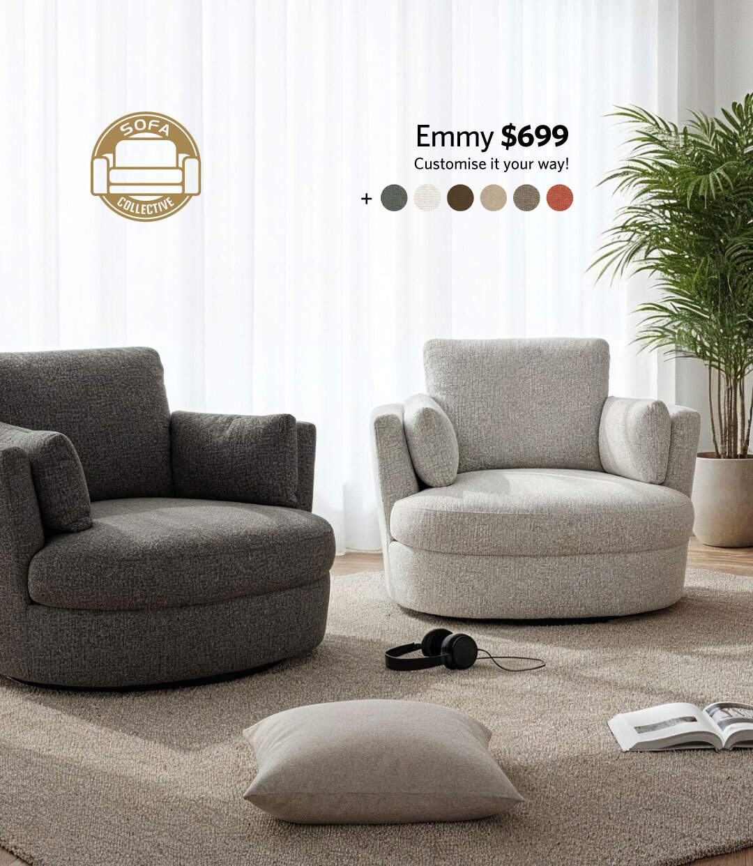 Customise your sofa today