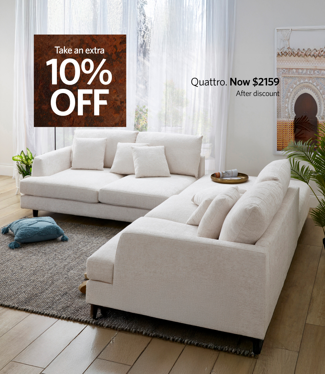 Take an extra 10% off