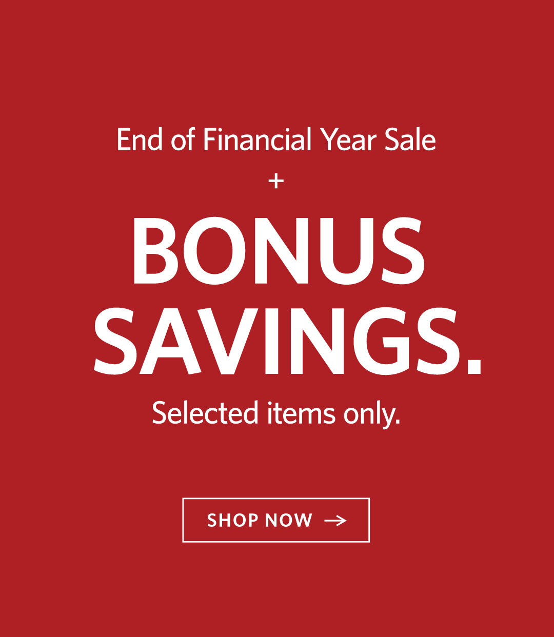 EOFY SALE