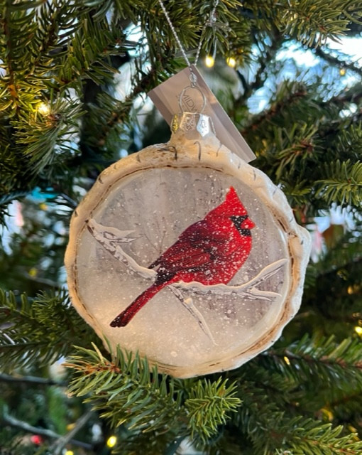 Wholesale Cardinal in Flight Ornament