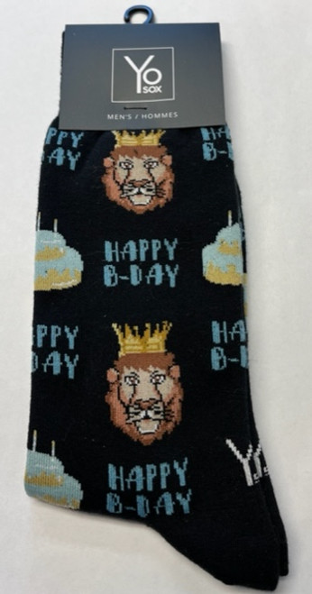 Men's Birthday King Socks