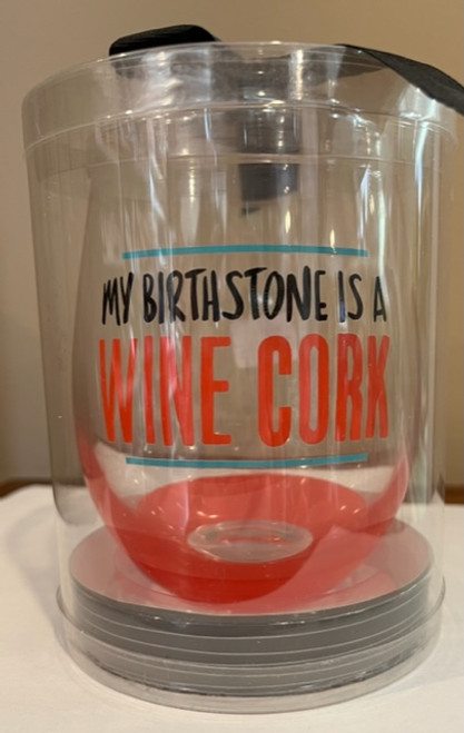 Stemless Wine Glass -  My Birthstone