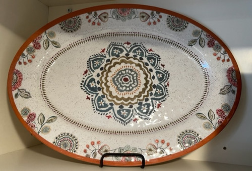 "Mandala"  Melamine Platter