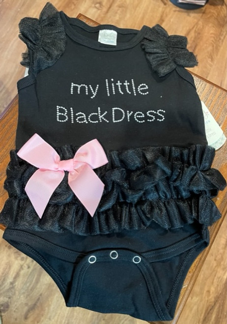 Little Black Dress Onsie