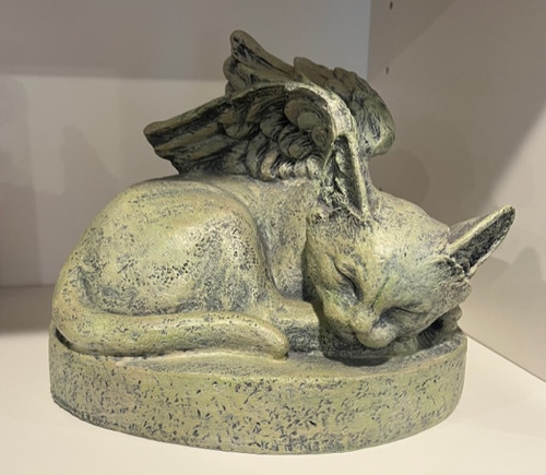 Cat with Wings Statue