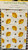 Lemons and Bees Tea Towel - B