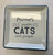 Metal Cat Trinket Dishes