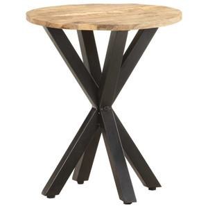 Side Table Natural Wood Solid Mango Wood Durable Side Table A949-320656