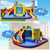 7-in-1 Inflatable Water Slide Bounce Castle with Splash Pool and Climbing Wall without Blower - Col D681-NP10358