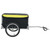 Bike Trailer Black and Yellow 143.3 lb A949-91684