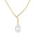 Unique Design Wholesale 925 Sterling Silver Jewelry Pearl Pendant Necklace - White A392-sine0110