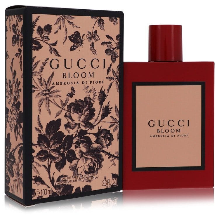 Gucci Bloom Ambrosia Di Fiori by Gucci Eau De Parfum Intense Spray 3.3 oz (Women) V728-548062