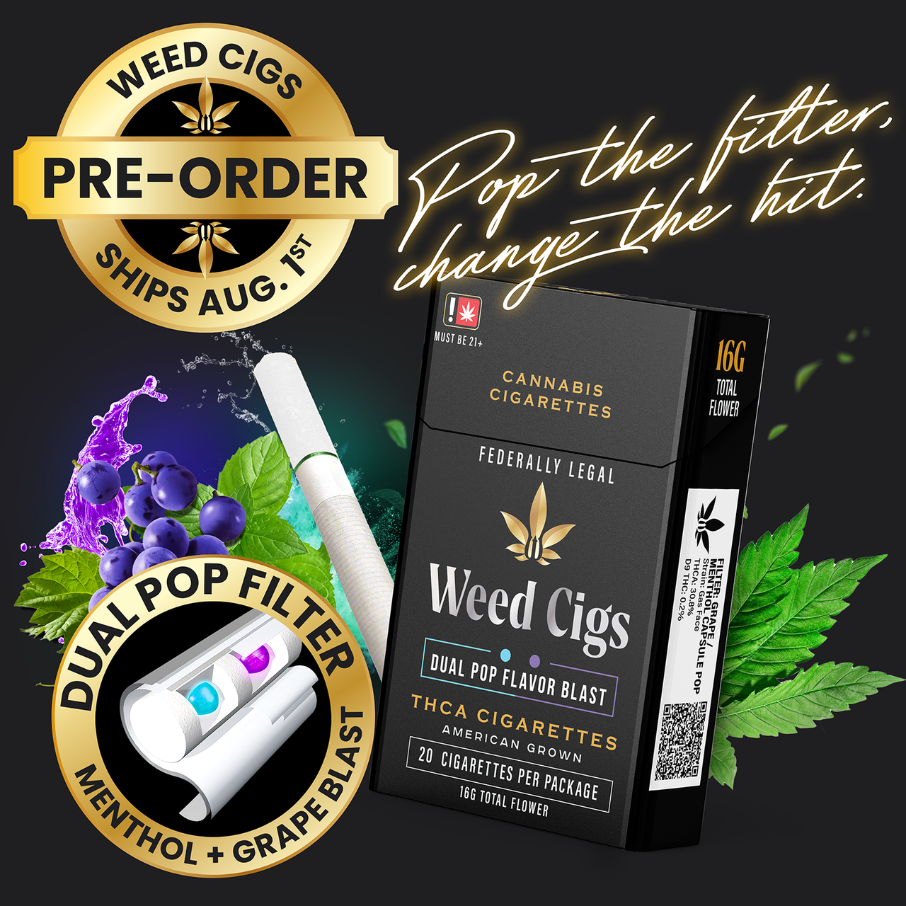 weed cigs thca cigarettes Weed Cigs – Legal Weed Cigarettes with THCa Flower Inside