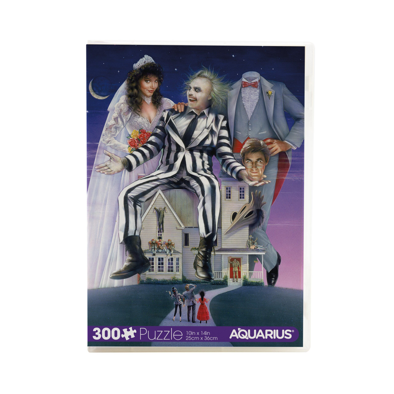 Beetlejuice 500-Teile Puzzle In Sarg-Box – Offiziell Lizenziert, 35,6x48,3 Cm, Mit Poster
