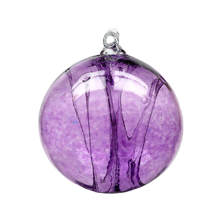 Olde English Witch Ball - Purple / Amethyst | Kitras Art Glass 