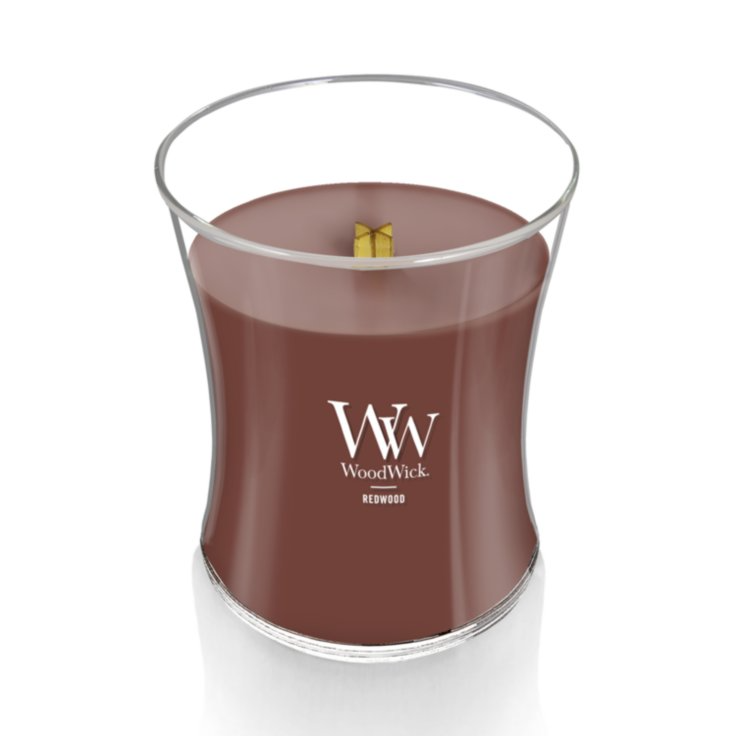 Redwood Hourglass Candle Medium WoodWick The Penguin Gallery