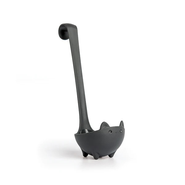 Katie Black Cat Soup Ladle - Thumbnail 4