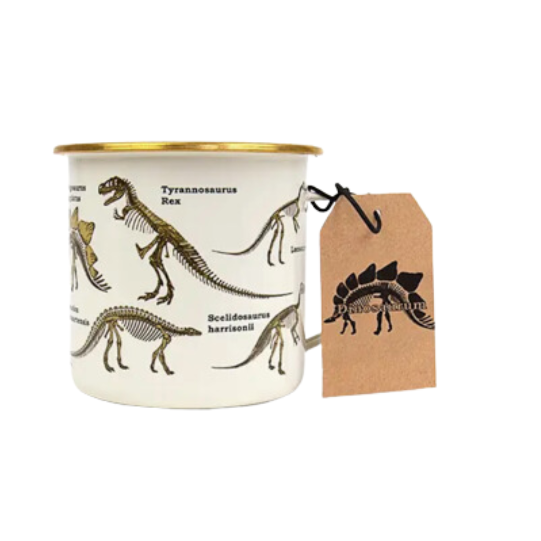 Gift Republic ECOLOGIE Dinosaurum Enamel Mug - Thumbnail 3