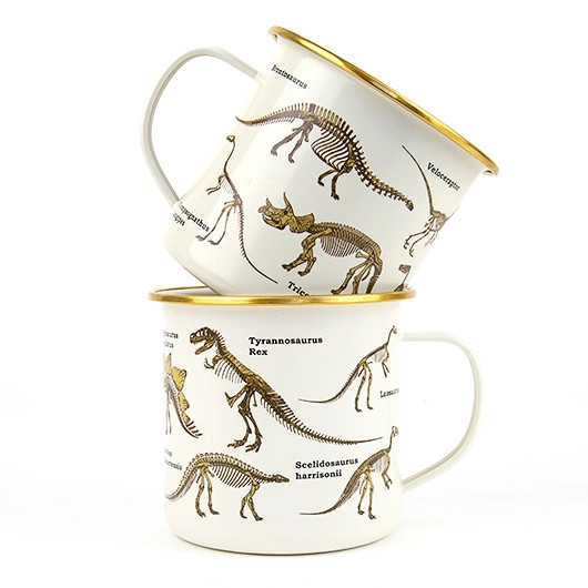 Gift Republic ECOLOGIE Dinosaurum Enamel Mug - Thumbnail 2