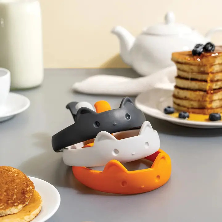 OTOTO Design Pan Cats Egg Rings - Thumbnail 2