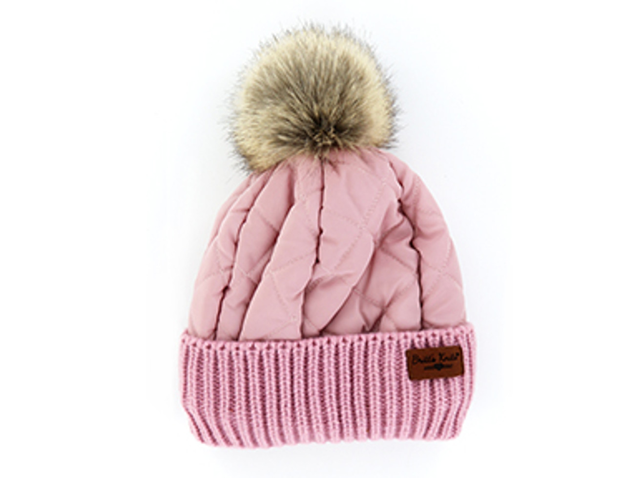 Puffy Pink Hat - Penguin Gallery