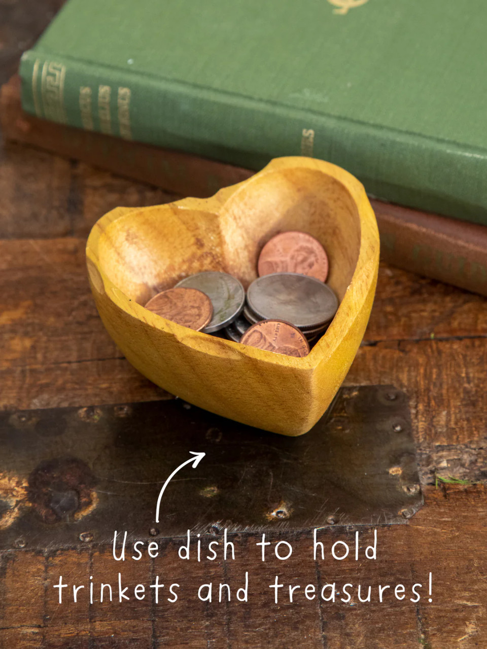 Natural Life Wooden Heart Surprise Candle - Thumbnail 3