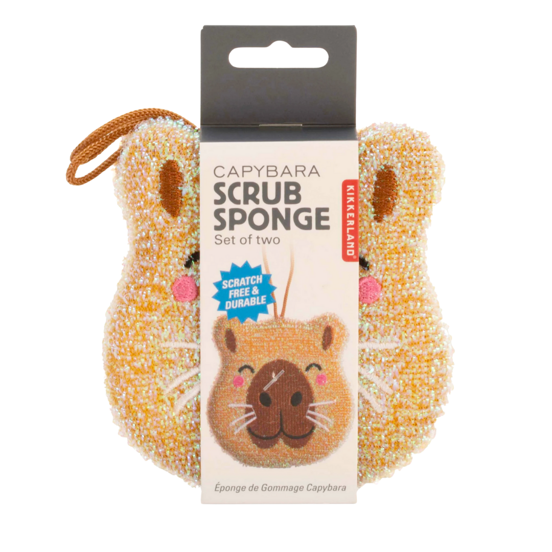 Kikkerland Capybara Scrub Sponge - Thumbnail 3