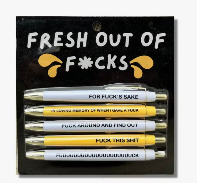 Fresh Out Of Fucks Phone Grip - Explicit Humor PopSocket With Swappable Top