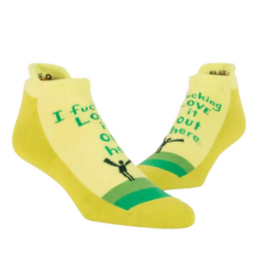 I F*cking Love It Out Here Sneaker Sock L/XL I F*cking Love It Out Here Sneaker Sock L/XL