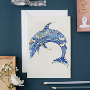 Dolphin Blank Card Dolphin Blank Card