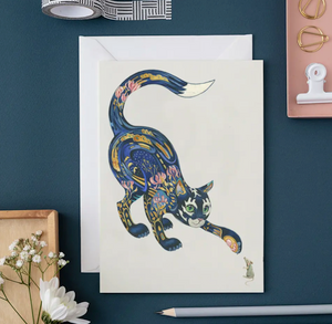 Cat and Mouse Blank Card Cat and Mouse Blank Card