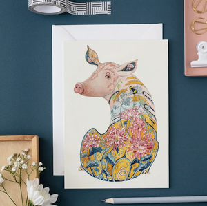 Pig Blank Card Pig Blank Card