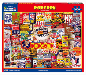Popcorn 1000 Piece Puzzle Popcorn 1000 Piece Puzzle