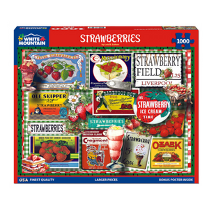 Strawberries 1000 Piece Puzzle