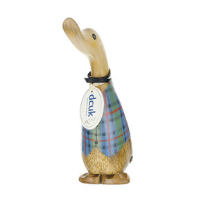 Duckling Tartan Waistcoat Green & Blue Duckling Tartan Waistcoat Green & Blue
