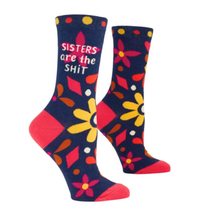 Sisters Are The Shit Women's Socks Sisters Are The Shit Women's Socks