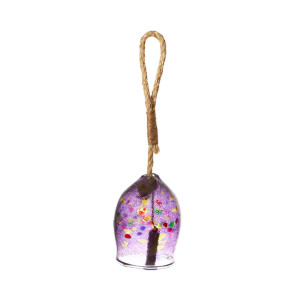 Friendship Garden Bell - Purple 8 Inch Friendship Garden Bell - Purple 8 Inch