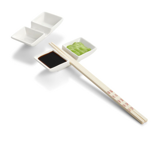 Sauce Dish With Chopstick Rest Sauce Dish With Chopstick Rest