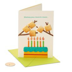 Smore And Smore Birthday Card