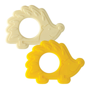 Sugarbooger Silicone Teether Set - Hedgehog Sugarbooger Silicone Teether Set - Hedgehog