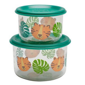Sugarbooger Good Lunch Snack Containers - Tiger - Small Sugarbooger Good Lunch Snack Containers - Tiger - Small