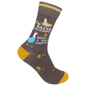 I Raise Chickens Socks