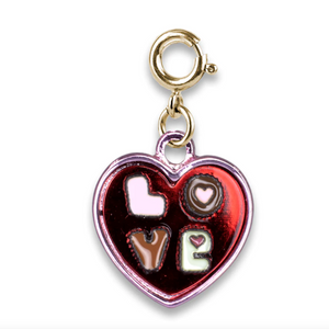 Gold Box of Chocolates Charm Gold Box of Chocolates Charm