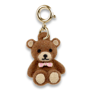 Gold Fuzzy Bear Charm Gold Fuzzy Bear Charm