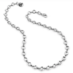 Silver Chain Choker Necklace Silver Chain Choker Necklace