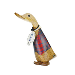 Tartan Waistcoat Duckling - Red & Blue Tartan Waistcoat Duckling - Red & Blue