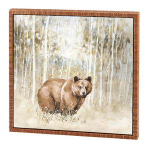 Canvas Bear Sign Canvas Bear Sign