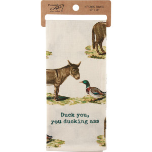 Duck You Dish Towel Duck You Dish Towel