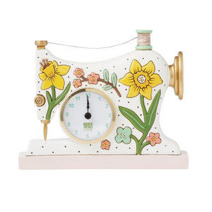 Sew Happy Desk Clock Sew Happy Desk Clock